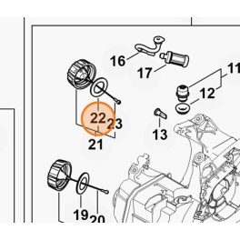 Stihl Tömítőgyűrű MS 172 Láncfűrészhez 