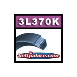 Ékszíj 3L 370 – 10 × 6 mm, 939,8 mm külső hossz