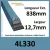 Ékszíj 4L 330 – 13 × 8 mm, 838,2 mm külső hossz