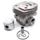 Komplett hengerszett Husqvarna 357 XP és 359 láncfűrészekhez, 47 mm