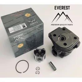   Komplett hengerszett Husqvarna 359 láncfűrészhez, 47 mm – Everest, Nikasil bevonattal