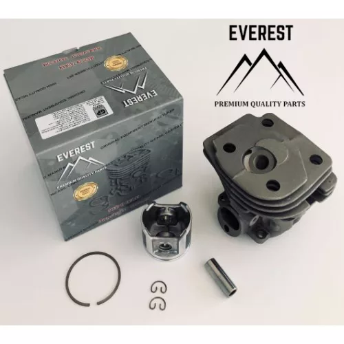 Komplett hengerszett Husqvarna 359 láncfűrészhez, 47 mm – Everest, Nikasil bevonattal