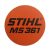 Stihl Típustábla MS 361 MS 361 Láncfűrészhez