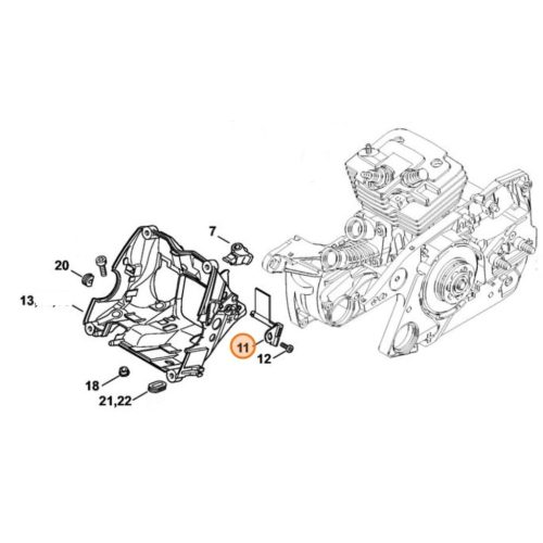 Stihl Retesz MS 441 Láncfűrészhez