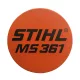 Stihl Típustábla MS 362 MS 362 Láncfűrészhez