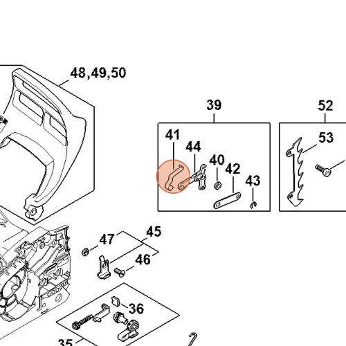 Stihl Laprugó MS 182, MS 172, MS 212 Láncfűrészhez