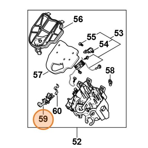 Stihl Vezérlőtengely MS 182, MS 172, MS 212 Láncfűrészhez