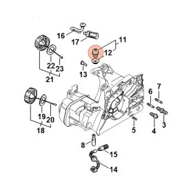 Stihl Tankszellőző MS 182, MS 172, MS 212 Láncfűrészhez