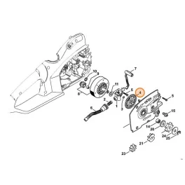 Stihl Homlokkerék MSE 170 C-Q, MSE 250 Láncfűrészhez