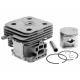 Hengerszett 45,5 mm - Husqvarna 553R 553RS 553RBX 253R 253RB 253RJ