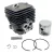 Hengerszett 34 mm - Stihl BG86 BG86C SH86C SR BR 200 FS70C, FS70RC