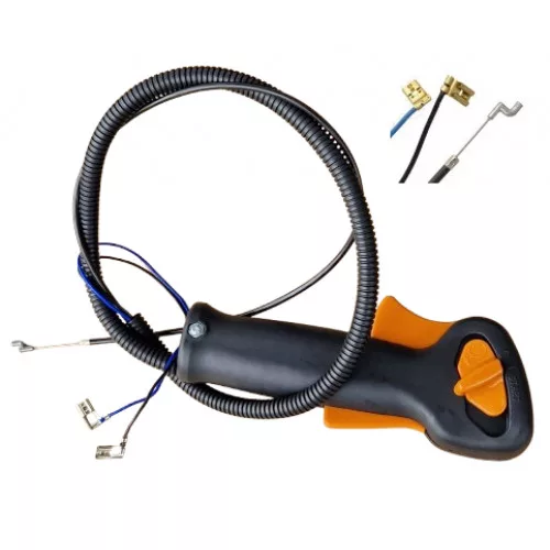 Gázkar komplett kezelőmarkolattal – Stihl FS55, HS85, HS86, KM55, KM90, MM55, FS87