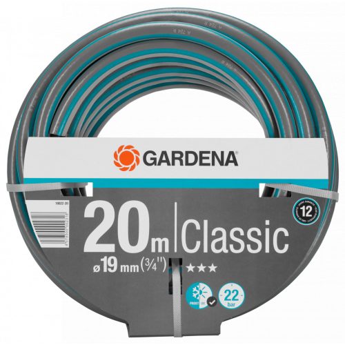 Gardena Classic tömlő, 19 mm (3/4"), 22 bar, 20 m/tekercs