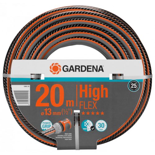 Gardena Comfort HighFLEX tömlő, 13 mm (1/2"), 30 bar, 20 m/tekercs