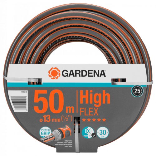 Gardena Comfort HighFLEX tömlő, 13 mm (1/2"), 30 bar, 50 m/tekercs