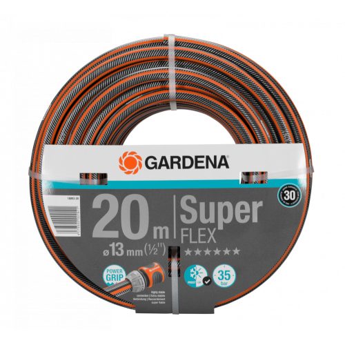 Gardena Premium SuperFLEX tömlő, 13 mm (1/2"), 35 bar, 20 m/tekercs