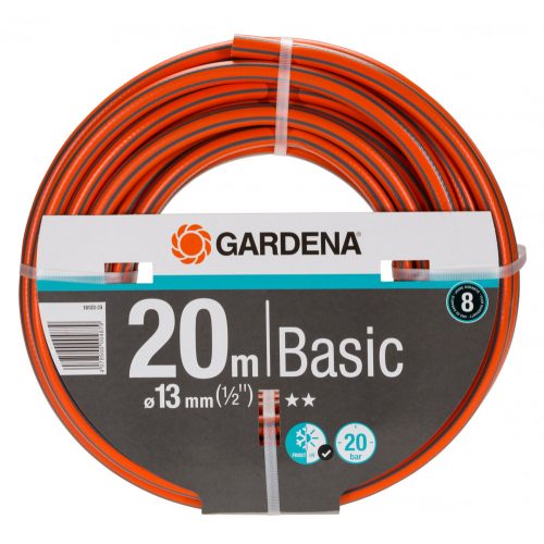 Gardena Basic tömlő, 13 mm (1/2"), 20 bar, 20 m/tekercs