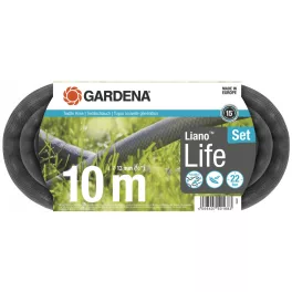   Gardena Liano™ Life textil tömlő készlet, 13 mm (1/2"), 22 bar, 10 m/tekercs
