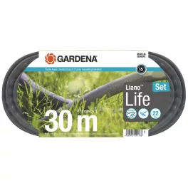   Gardena Liano™ Life textil tömlő készlet, 13 mm (1/2"), 22 bar, 30 m/tekercs
