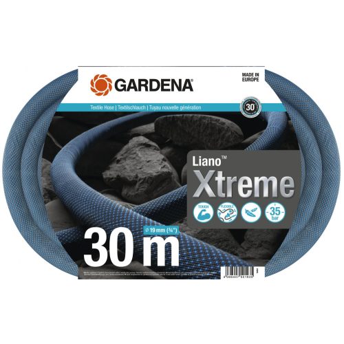 Gardena Liano™ Xtreme textil tömlő, 19 mm (3/4"), 35 bar, 30 m/tekercs