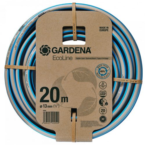 Gardena EcoLine tömlő, 13 mm (1/2"), 20 bar, 20 m/tekercs + indulókészlet