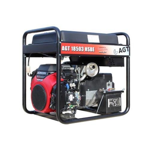 AGT 18503 HSBE R45 áramfejlesztő (HONDA iGX800, 400V, 45L, elektromos indítás, AVR)
