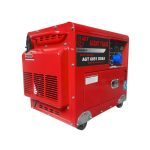 AGT 6851 DSEA dízel AVR áramfejlesztő 230V-5 kVA, hangszigetelt burkolat