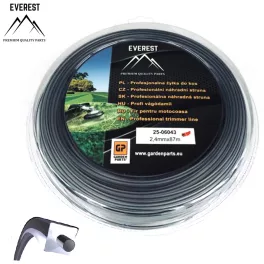 Kétrétegű vágódamil 2,4 mm 87 m