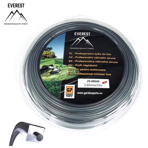 Kétrétegű vágódamil 2,65 mm 72 m