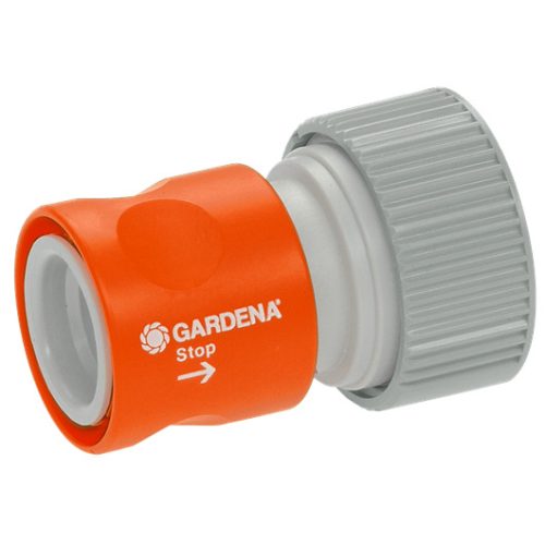 Gardena Profi-System átmeneti elem vízmegállítóval, 19 mm (3/4") tömlőkhöz