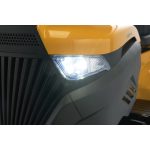 STIGA akkumulátoros oldalkidobós fűnyíró traktor TORNADO 598e