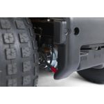 STIGA akkumulátoros oldalkidobós fűnyíró traktor TORNADO 598e