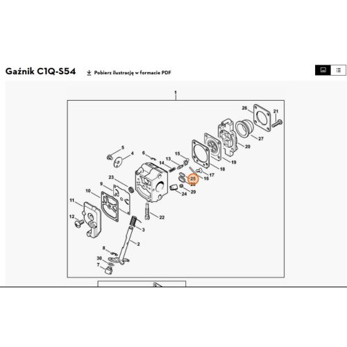 Stihl Zárólemez Fs 38 , FS 45, FS 55, FS 80 R, FS 120, FS 250, 160 Fűkaszához, HS 45 Sövényvágóhoz, HT 70, HT 75 Magassági ágvágóhoz