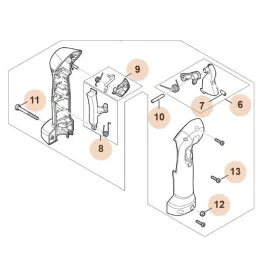 Stihl Kezelő fogantyú Stihl FS 261 Fűkaszához