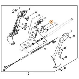 Stihl Gázemelő SR 200, SR 430, SR 450 Permetezőhöz