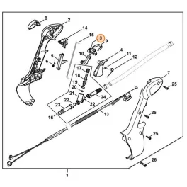Stihl Bütyök SR 200, SR 430, SR 450 Permetezőhöz