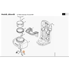   Stihl Elzáródugasz SR 200, SR 200-D, SR 430, SR 450 Permetezőhöz