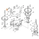 Stihl Fogastengely Stihl BT 308, BT 360 Gödörfúróhoz