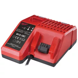   Milwaukee M12-18 C intelligens Líthium-ion akkumulátor töltő, 12-18 V, 40/80 perc