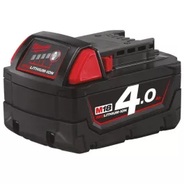   Milwaukee M18 B4 REDLITHIUM-ION™ akkumulátor, 18 V, 4.0 Ah