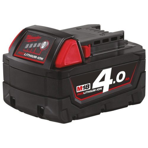 Milwaukee M18 B4 REDLITHIUM-ION™ akkumulátor, 18 V, 4.0 Ah