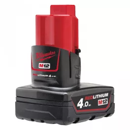   Milwaukee M12 B4 REDLITHIUM-ION™ akkumulátor, 12 V, 4.0 Ah