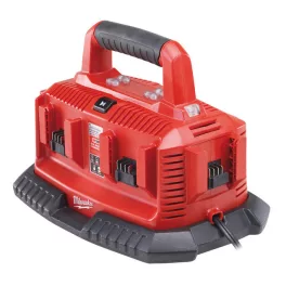   Milwaukee M1418C6 multitöltő Líthium-ion akkukhoz, 14.4-18 V, 40/80/100 perc