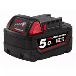   Milwaukee M18 B5 REDLITHIUM-ION™ akkumulátor, 18 V, 5.0 Ah