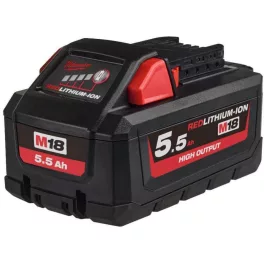   Milwaukee M18 HB5.5 REDLITHIUM-ION™ High Output™ akkumulátor, 18 V, 5.5 Ah 