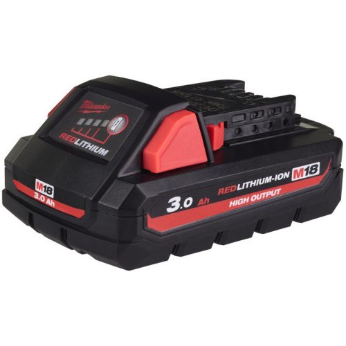 Milwaukee M18 HB3 REDLITHIUM-ION™ High Output™ akkumulátor, 18 V, 3.0 Ah