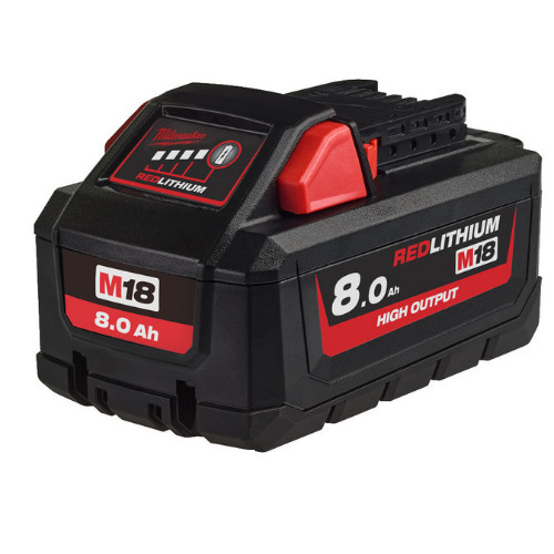 Milwaukee M18 HB8 REDLITHIUM-ION™ High Output™ akkumulátor, 18 V, 8.0 Ah