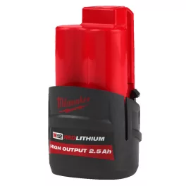   Milwaukee M12 HB2.5 REDLITHIUM-ION™ High Output™ akkumulátor, 12 V, 2.5 Ah
