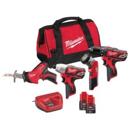 Milwaukee M12 BPP4A-202B erőcsomag
