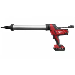   Milwaukee C18 PCG/600A-201B akkus Heavy Duty tömítőanyag- és ragasztópisztoly (1 x 2.0 Ah Li-ion akkuval)